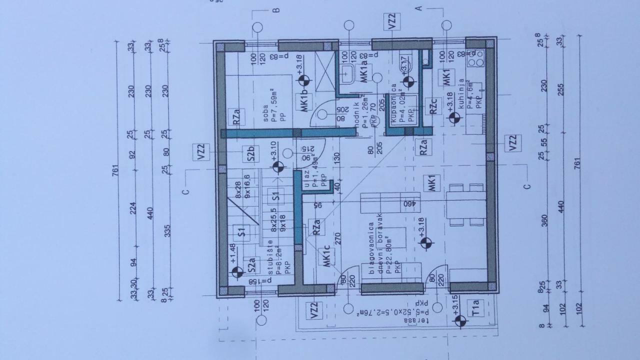 Apartmani Filip Zadar Diklo Eksteriør bilde