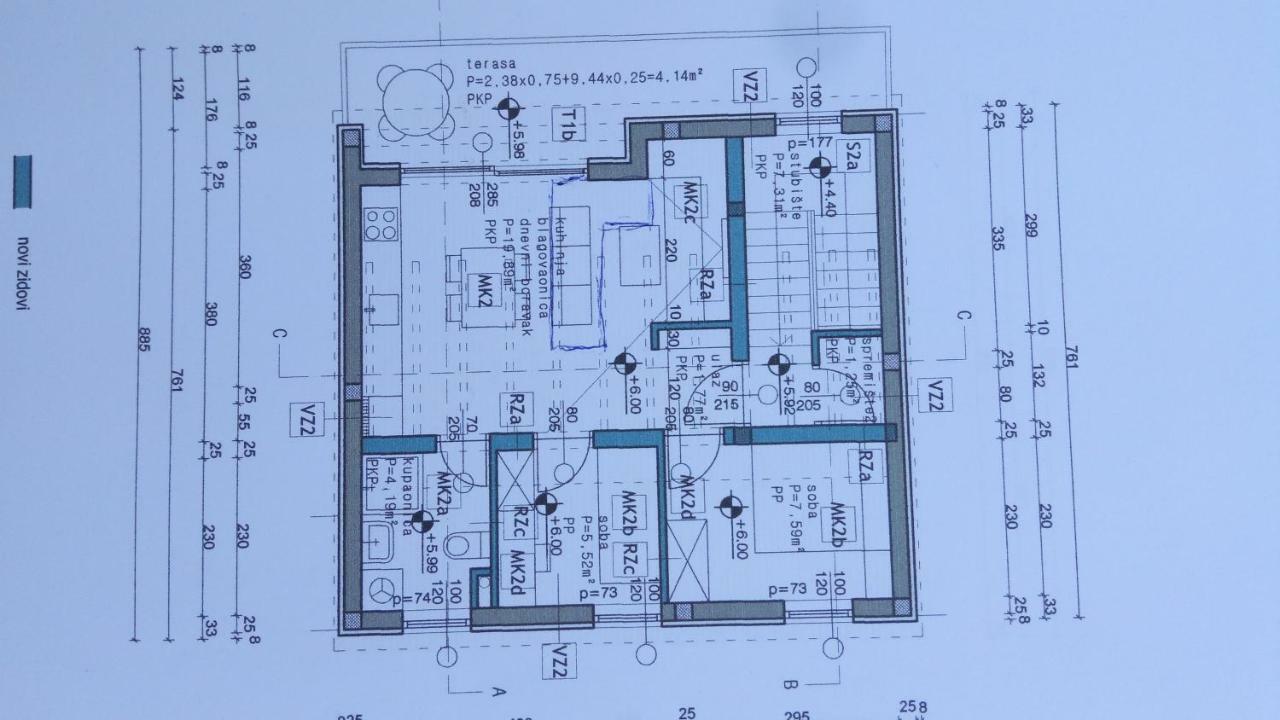 Apartmani Filip Zadar Diklo Eksteriør bilde